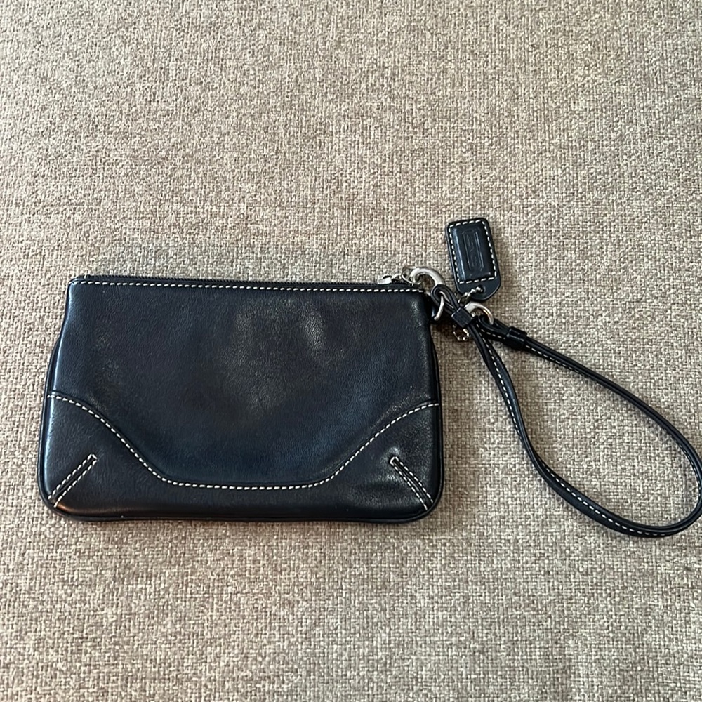 Coach Wristlet Black